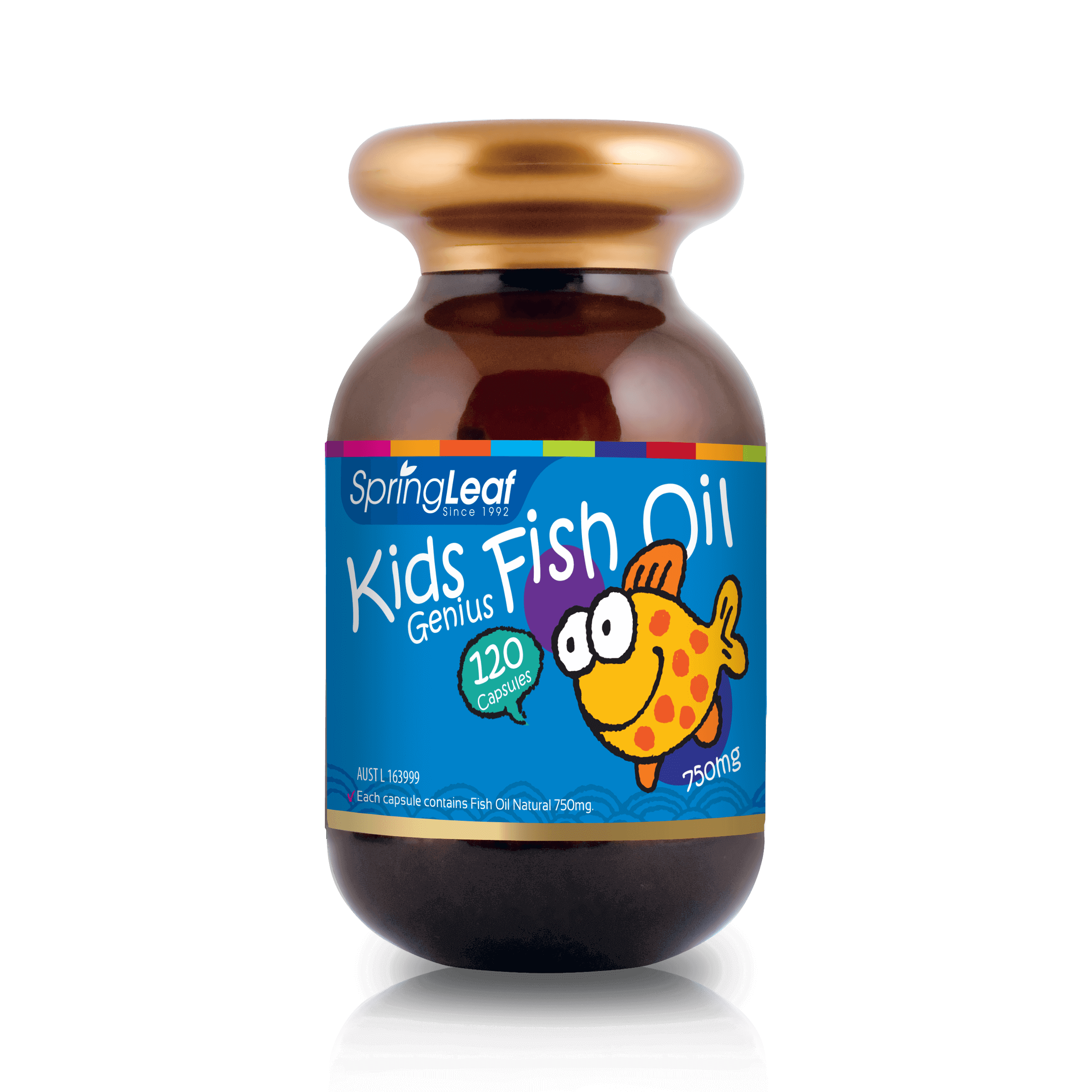 Kid fish oil 750mg120cap_front